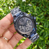 Michael Kors Bradshaw Blue Dial Blue Steel Strap Watch for Men - MK6248