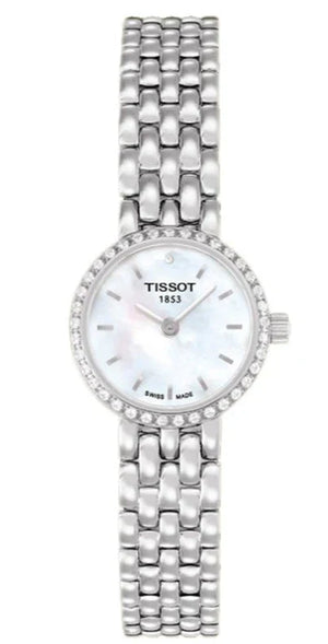 Tissot Lovely Mother of Pearl Dial Silver Steel Strap Watch For Women - T058.009.61.116.00