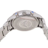 Emporio Armani Renato Chronograph White Dial Silver Steel Strap Watch for Women  - AR2459