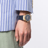 Salvatore Ferragamo Sapphire Chrono Blue Dial Blue Silicone Strap Watch for Men - SFME00221