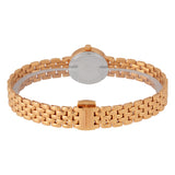 Tissot T Lady Lovely Mother of Pearl Dial Rose Gold Steel Strap Watch For Women - T058.009.33.111.00