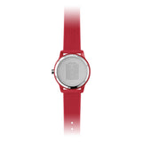 Lacoste 12.12 Red Dial Red Silicon Strap Watch for Men - 2010988