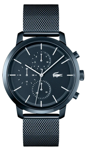Lacoste Replay Blue Dial Blue Steel Strap Watch for Men - 2011196