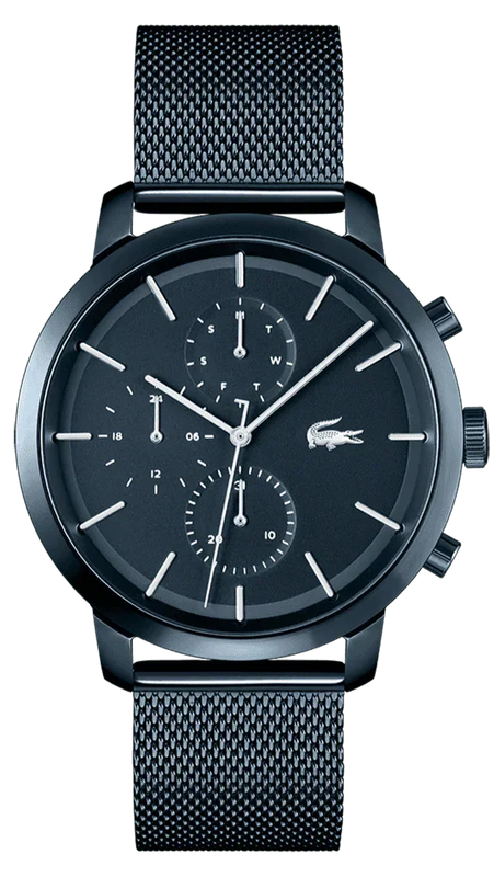 Lacoste Replay Blue Dial Blue Steel Strap Watch for Men - 2011196