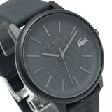 Lacoste 12.12 Move Gray Dial Gray Silicon Strap Watch for Men - 2011242