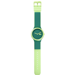 Lacoste The Goa Green Dial Green Silicone Strap Watch for KIds- 2020119