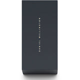 Daniel Wellington Iconic Round Case Motion Black Dial Rubber Strap Watch For Men - DW00100425