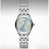 Marc Jacobs Peeker Blue Dial Silver Steel Strap Watch for Women - MBM3376
