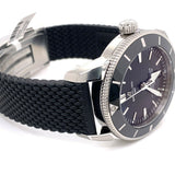 Breitling Superocean Heritage B20 Automatic 44 Black Dial Black Mesh Bracelet Watch for Men - AB2030121B1S1