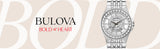 Bulova Phantom Crystal Silver Dial Silver Steel Strap Watch for Men - 96A236