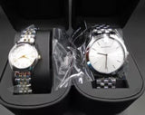 Emporio Armani Classic Quartz Silver Dial Silver Steel Strap Watch For Men - AR1745