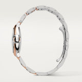 Cartier Ballon Bleu de Cartier Silver Dial Two Tone Steel Strap Watch for Women - W2BB0032