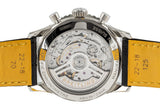 Breitling Navitimer B01 Chronograph 41 Blue Dial Black Leather Strap Watch for Men - AB0139241C1P1