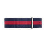 Daniel Wellington Classic Oxford White Dial Two Tone Nylon Strap Watch For Men - DW00100015