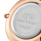 Daniel Wellington Petite Cornwall Black Dial Black Nylon Strap Watch for Women - DW00100247