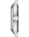 Tissot Bellissima Small Lady Silver Dial Black Leather Strap Watch For Women - T126.010.16.013.00