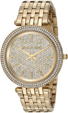 Michael Kors Darci Gold Dial Gold Steel Strap Watch for Women - MK3445