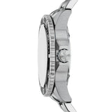 Emporio Armani World Explorer Solar Black Dial Silver Steel Strap Watch for Men - AR11787
