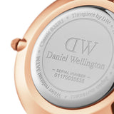 Daniel Wellington Petite St Mawes Black Dial Brown Leather Strap Watch For Women - DW00100169
