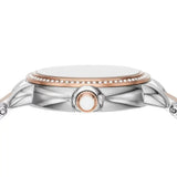 Emporio Armani Mia Three Hand Moonphase Mother of Pearl Dial Two Tone Steel Strap Watch For Women - AR11567