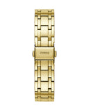 Guess Cosmo Diamonds Green Dial Gold Steel Strap Watch for Women - GW0033L8