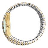 Just Cavalli Mesmerizing Green Dial Two Tone Steel Strap Watch for Women - JC1L304M0065
