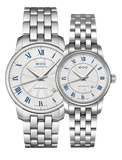 Mido Baroncelli III Automatic Silver Dial Silver Steel Strap Watch For Women - M7600.4.21.1