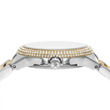Michael Kors Camille Multifunction Silver Dial Two Tone Steel Strap Watch For Women - MK6982
