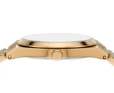 Michael Kors Channing Quartz Gold Dial Gold Steel Strap Watch For Women - MK6623