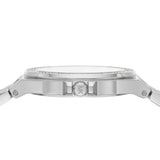Michael Kors Lennox Three Hand Silver Dial Silver Steel Strap Watch For Women - MK7280