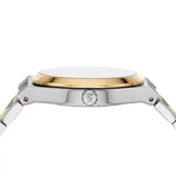Michael Kors Lennox Three-Hand White Dial Two Tone Steel Strap Watch for Women - MK7464