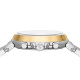 Michael Kors Maren Chronograph Silver Dial Silver Steel Strap Watch for Women - MK7495