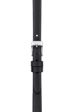 Tissot Lovely Square Quartz Diamonds Black Dial Black Leather Strap Watch For Women - T058.109.16.056.00