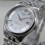 Tissot Ballade Powermatic 80 Cosc Silver Dial Silver Steel Strap Watch For Men - T108.408.11.037.00