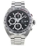 Tag Heuer Formula 1 Calibre 16 Automatic Chronograph Black Dial Silver Steel Strap Watch for Men - CAZ2010.BA0876
