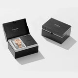 D1 Milano Ultra Thin Rose Gold Dial Rose Gold Steel Strap Watch for Women - D1-UTBL04