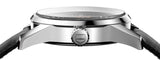 Tag Heuer Carrera Calibre 5 Automatic Black Dial Black Leather Strap Watch for Men - WAR201C.FC6266