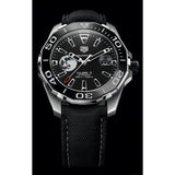 Tag Heuer Aquaracer Calibre 5 Moon Black Dial Black Nylon Strap Watch for Men - WAY201J.FC6370