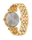 Versace Greca Sport Quartz Black Dial Gold Steel Strap Watch for Men - VEZ300721