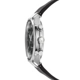 Salvatore Ferragamo Sapphire Chrono Black Dial Black Silicone Strap Watch for Men - SFME00121
