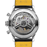 Breitling Navitimer B01 Chronograph 41 Blue Dial Black Leather Strap Watch for Men - AB0139241C1P1