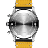 Breitling Avi Ref. 765 1964 Re Edition Black Dial Black Leather Strap Watch for Men - AB09451A1B1X1