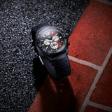 Tag Heuer Formula 1 Indy 500 Limited Edition Chronograph Black Dial Black Rubber Strap Watch for Men - CAZ101AD.FT8024