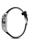 Hugo Boss Driver Black Dial Black Leather Strap Watch for Men -1513087