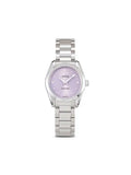 Omega Seamaster Aqua Terra Quartz Purple Dial Silver Steel Strap Watch for Women - 220.10.28.60.60.001