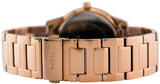 Guess Studio Rose Gold Dial Rose Gold Steel Strap Watch For Women - W0778L3