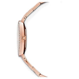 Swarovski Cosmopolitan Diamond Powder Silver Dial Rose Gold Steel Strap Watch for Women - 5517803
