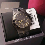 Marc Jacobs Blade Chronograph Blue Dial Blue Steel Strap Watch for Women - MBM8581