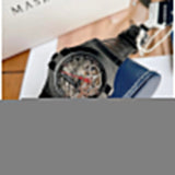 Maserati Automatic Skeleton Black Dial Black Leather Strap Watch For Men - R8821108021