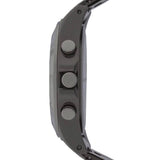 Marc Jacobs Blade Chronograph Black Dial Two Tone Steel Strap Watch for Women - MBM3179